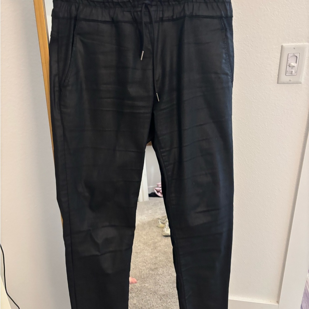 Faux Leather Pants
